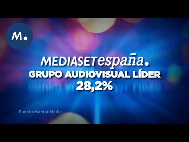 Mediaset España, grupo audiovisual líder en septiembre