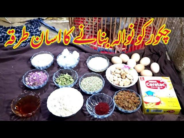 Chakor ka niwala banani ka tariqa ||| چکور کا نوالہ بنانے کا اسان طریقہ