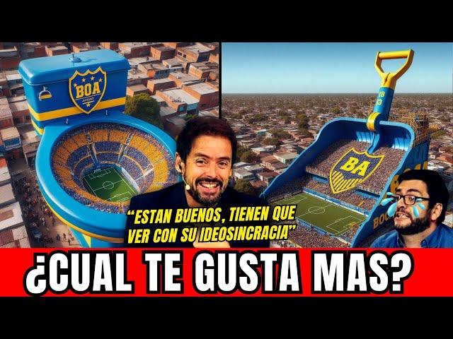 CLOSS: "ESTOS SON LOS PROYECTOS DE RIQUELME PARA TERMINAR LA CANCHA DE BOCA, FIEL A SU HISTORIA"