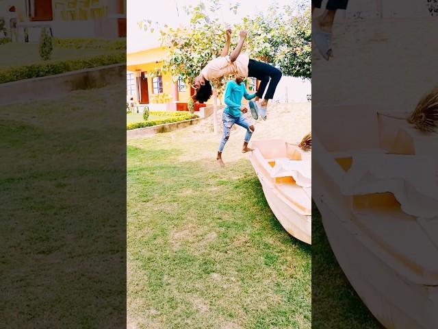 dolphin flip #youtubeshorts #trending #new #shortvideo #viral #sameer #stunt #flipper #popular