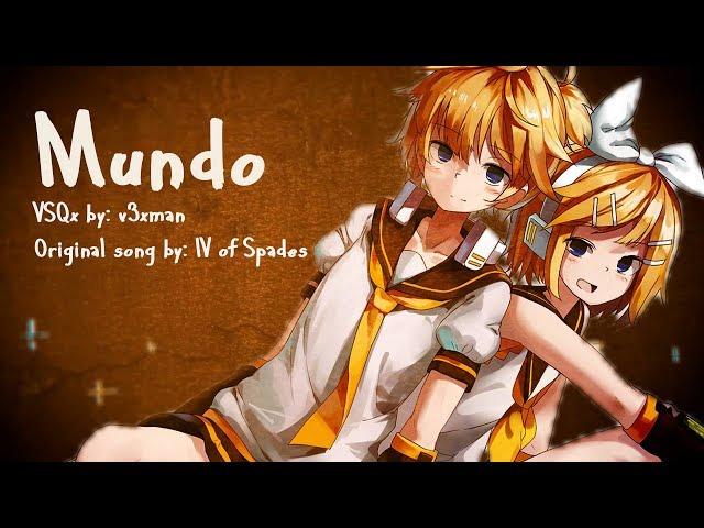 【Rin and Len V4x】Mundo【VOCALOIDカバー曲】