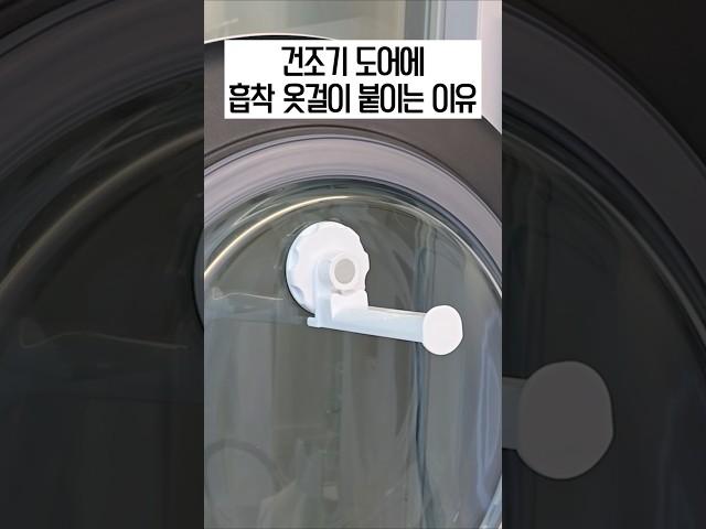 Attach a suction hanger to the dryer door. The effect is self-explanatory.