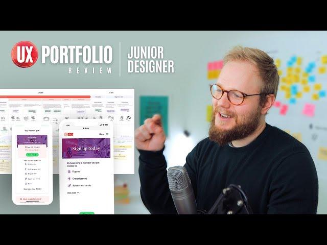 UX Portfolio Review: Junior UX Designer