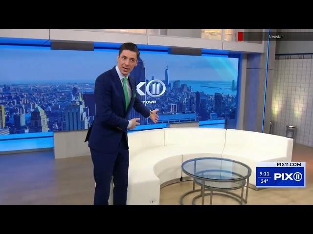 WPIX new set tour