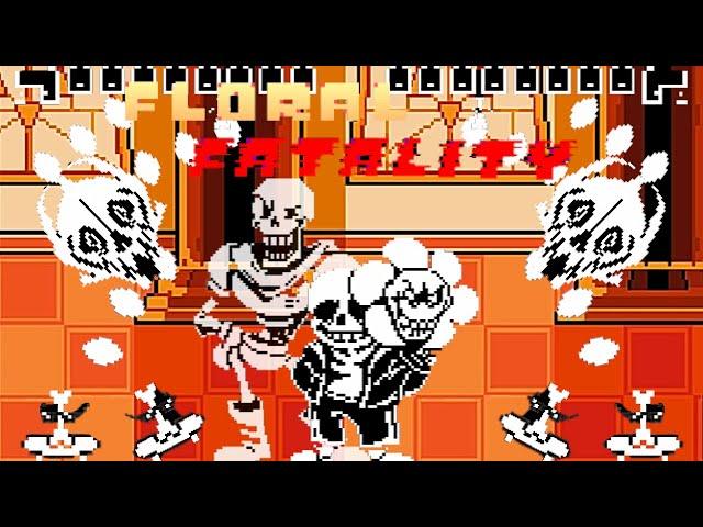 Undertale: Floral Fatality - Sans & Flowey Duo