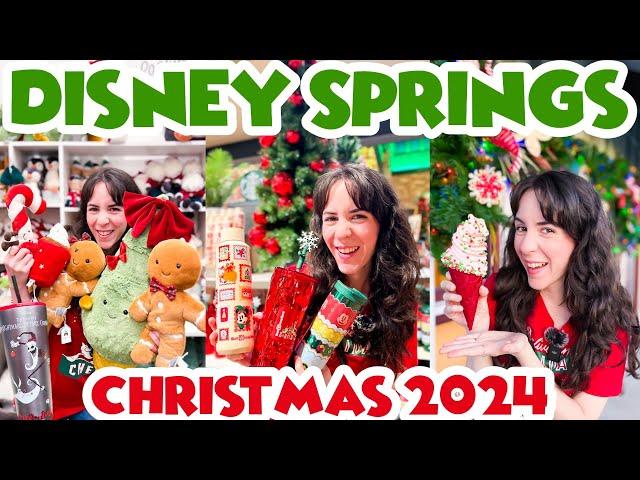 DISNEY SPRINGS New Merch Update & Christmas Offerings 2024! | Walt Disney World | Disney Parks