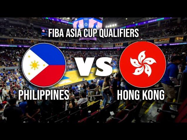 PHILIPPINES VS. HONG KONG | Full Game FIBA ASIA CUP QUALIFIERS | NOVEMBER 24, 2024