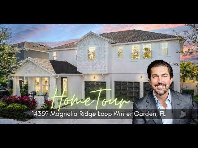 Home Tour with Jared @14359  Magnolia Ridge Loop, Winter Garden, FL #floridarealtor #orlandorealtor