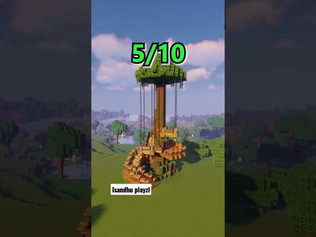 Rate from 1-10 |minecraft build |Sandhu playz