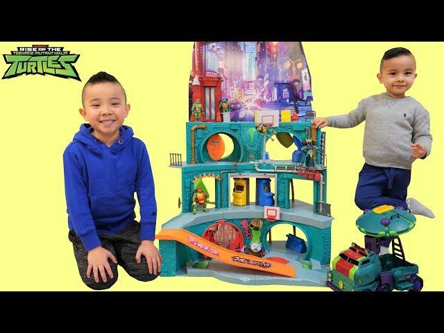 Biggest Turtles Epic Sewer Lair Playset Ever CKN