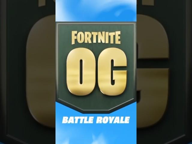 Fortnite OG Chapter 1 Teaser  (11/3/23) #fortniteog # #shorts