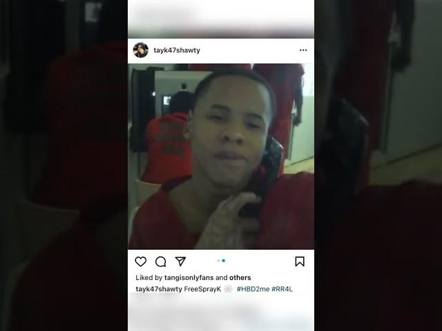 Tay K Posts Pic Of Himself From Prison On His Bday #freetayk #tayk #race #prison #bday #birthday #fy