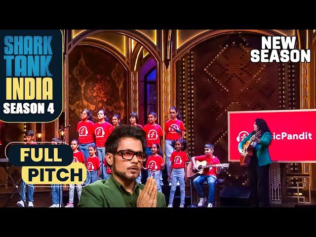 बच्चों के लिए Music का मज़ा, अब Online सीखें Music Pandit के साथ | Shark Tank India S4 | Full Pitch