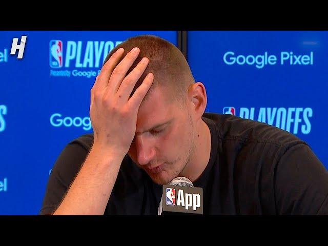 Nikola Jokic talks Game 7 Loss vs Timberwolves, FULL Postgame Interview 