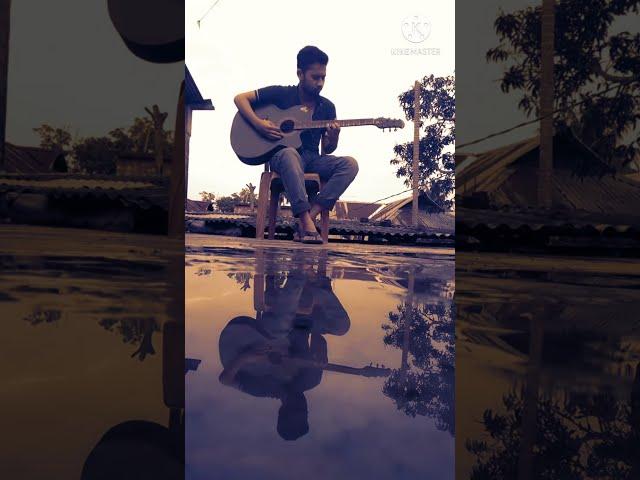 Humko Humise Chura Lo | Guitar Solo Cover | #shorts | Rafin Xz