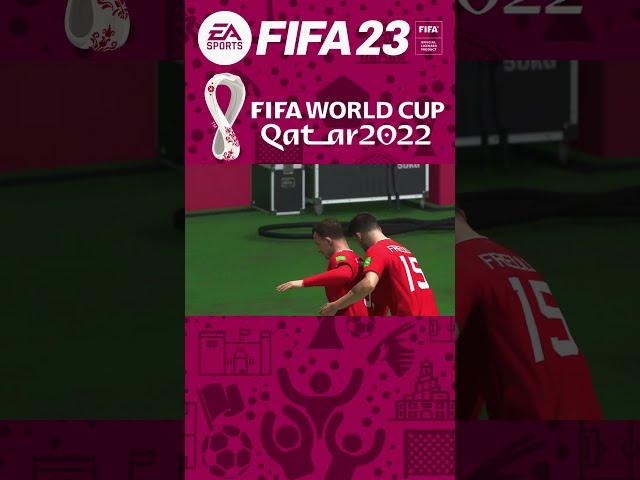 Amazing Goal From Xherdan Shaqiri Fifa 23 World Cup #shorts #viral #youtubeshorts