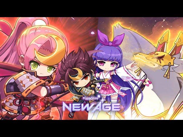 MapleStory Hayato & Kanna 6th Job Skills Showcase 4K