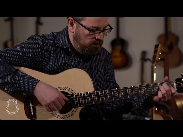 Gaffney Modified Dreadnought Brazilian Rosewood demo