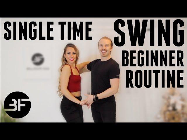 Beginner Swing Dance Routine | Swing Dance Tutorial for Beginners