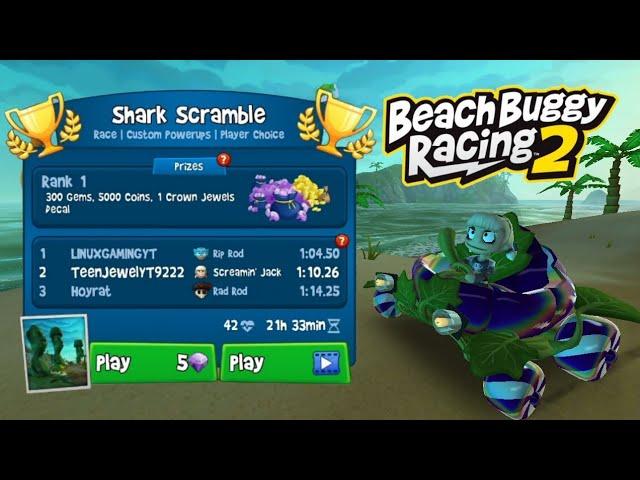 @linuxgamingyt9584 - Beach Buggy Racing 2 | Shark Scramble Event (race)
