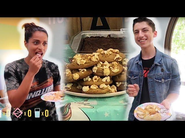 PIPOCA COOKIES I MADE FOR LILLY SINGH (iiSuperwomanii) RECIPE | Eitan Bernath