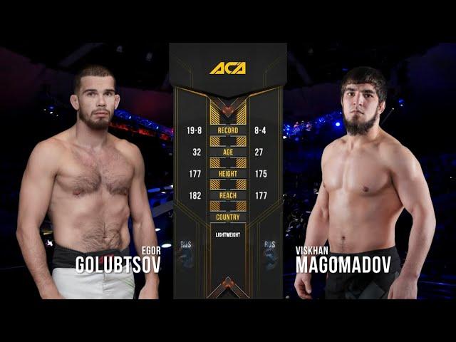 Егор Голубцов vs. Висхан Магомадов | Egor Golubtsov vs. Viskhan Magomadov | ACA 112 - Grozny