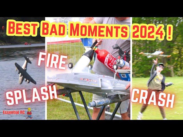 BEST BAD MOMENTS 2024 ! Compilation of RC crashes and things that went wrong - Part 1