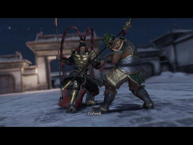 Dynasty Warriors 9 - Lu Bu vs Zhang Fei Cutscene