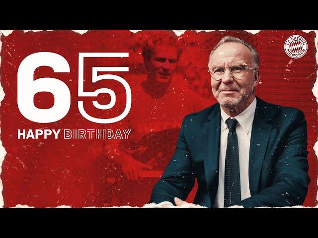 Top-class as a striker and executive - 65 years of Karl-Heinz Rummenigge