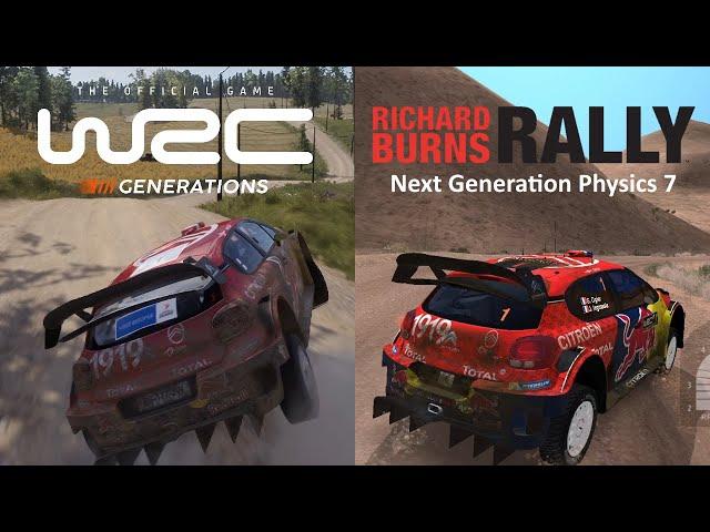 WRC Generations VS RBR Next Gen Physics 7 - Physics comparison