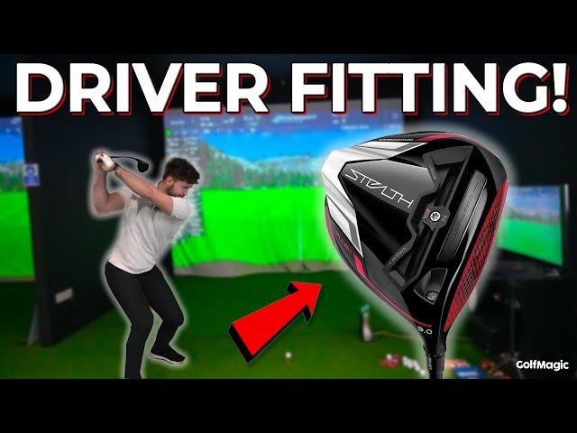 I Got Custom Fit For a BRAND NEW TaylorMade Stealth Driver!