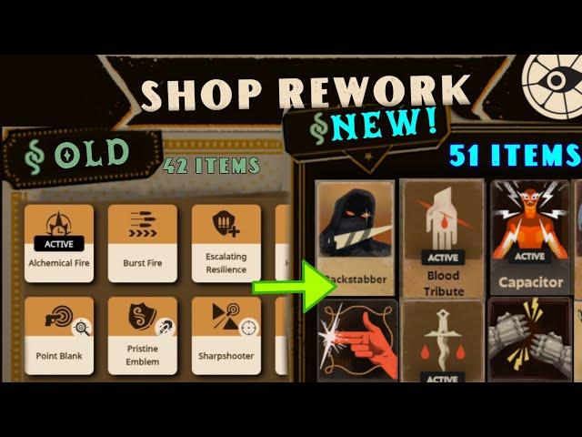 10+ Brand NEW Gun Items!! | Deadlock Shop Rework |  Part 2