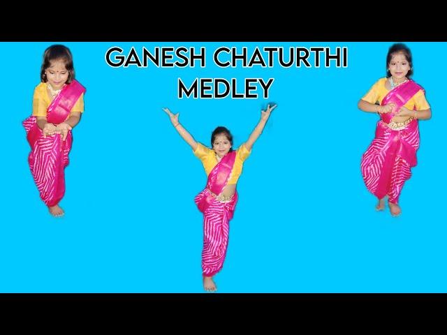 Ganesh Chaturthi Medley - Semi Classical Dance By MANIKA AGARWAL