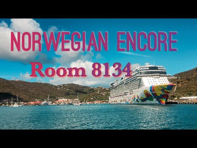 Norwegian Encore Room 8134, large balcony