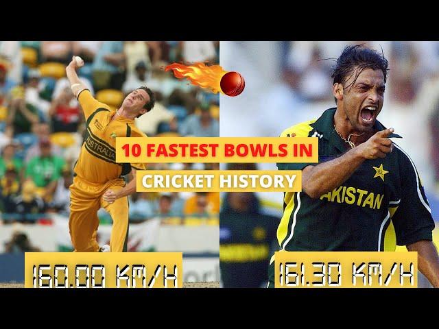 10 Fastest Bowls In Cricket History