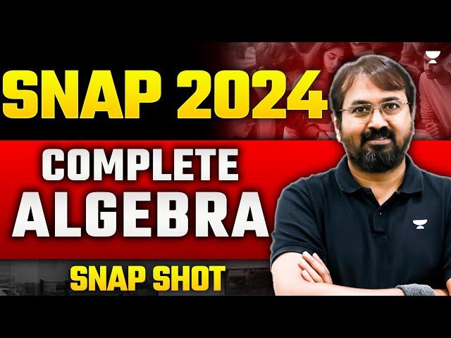 SNAP 2024: Complete Algebra #SNAPShot