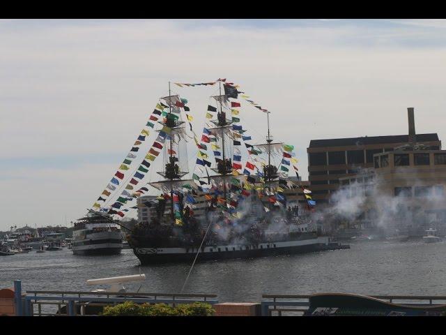 Gasparilla Pirate Festival Tampa 2015. Florida. USA.
