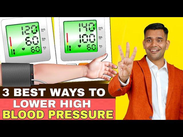 3 Ways To Lower Blood Pressure naturally - Dr. Vivek Joshi