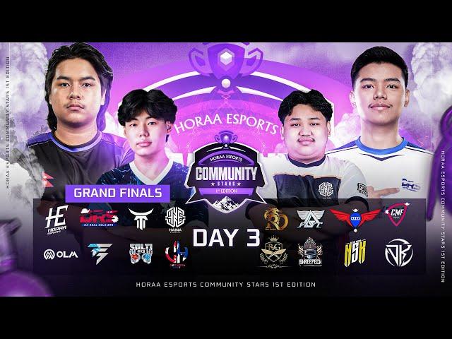 HORAA ESPORTS Community Stars 1st Edition | Finals Last Day