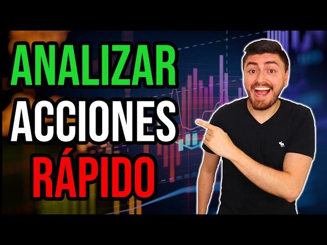 Como Analizar Acciones RÁPIDO: Guía Bolsa de Valores Para Principiantes Paso a Paso.