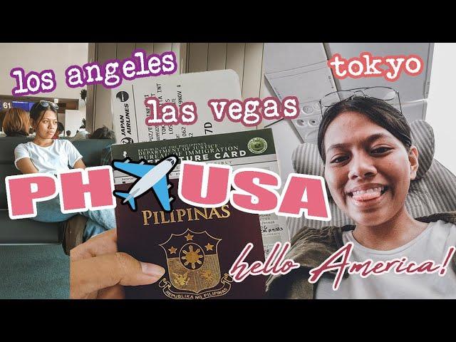 PHILIPPINES to USA!!! | Our flight from PH to USA  | Benicey