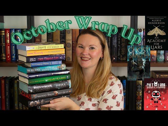 october wrap up  |  18 books!