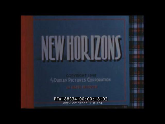 1948 “NEW HORIZONS” SOUTHERN SEABOARD RAILROAD PROMOTIONAL FILM 88334
