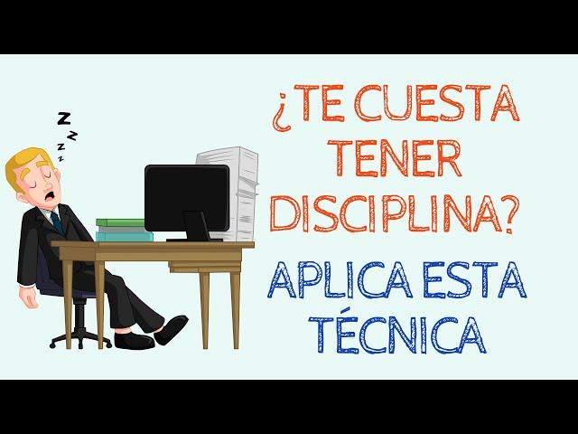 Con esta estrategia te costará menos tener disciplina