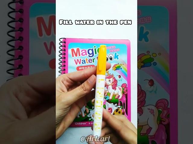 Magic water book #shorts