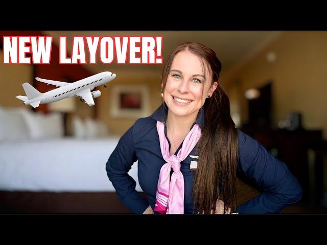 Flight Attendant Life! NEW LAYOVER and a two day trip