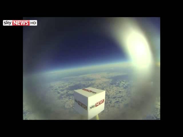 Take A Trip To Near Space (And Back) With Sky News Cube