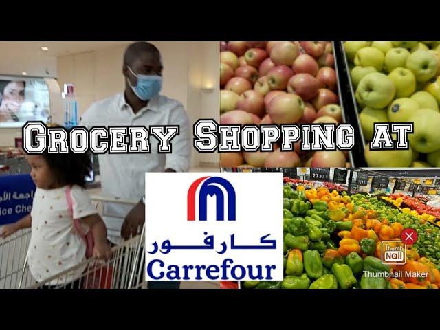 Grocery shopping at Carrefour Cairo Festival City Mall