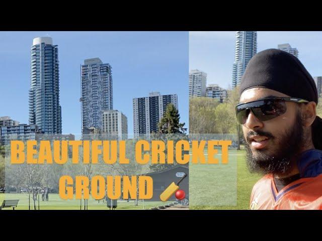 MOST scenic landscape to play cricket | Downtown EDMONTON 