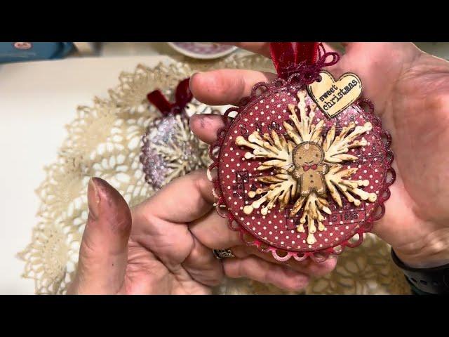 Saturday Morning Makes Ep43-2023: Layered snowflake tags & card & more